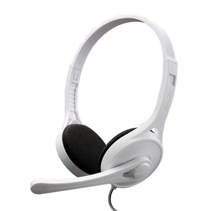 Edifier K550 PC / Laptop / Computer Headset With Microphone - White - EDFR-HS-K550/WHT