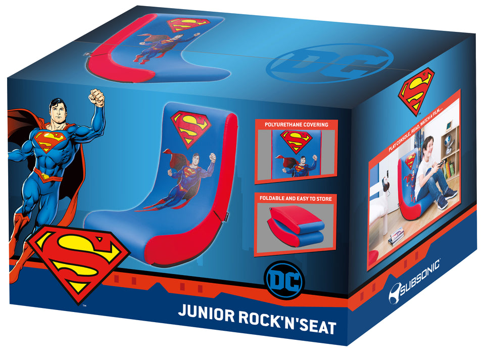 Subsonic Superman Officially Licensed Junior Rock'n Gaming Chair - SUB-5610/SUP